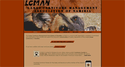 Desktop Screenshot of carnivore-namibia.org